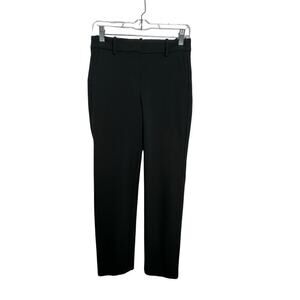 J. Crew Ruby Crop Pant Black Stretch Twill Women's 2 Back Seam Career Work